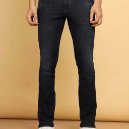 Wrangler Dark Navy Slim Fit Low Rise Jeans-picture-34
