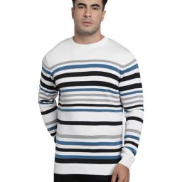 Red Tape White Striped Sweater-image-82