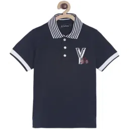 Ladore Kids Black Regular Fit Polo T-Shirt-picture-38