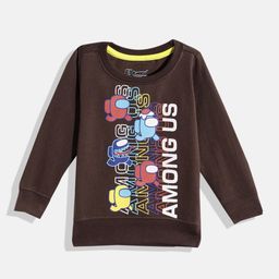 Eteenz Boys Printed Premium Cotton Sweatshirt-28