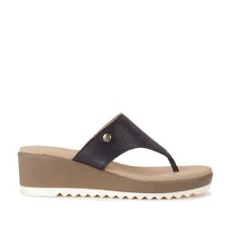 Hush Puppies by Bata Women's Black Thong Wedges-picture-28