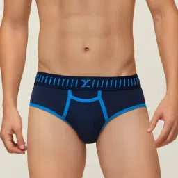 XYXX Blue Intellisoft Antimicrobial Vibe Briefs-image-2