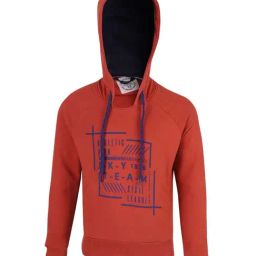 Jockey Kids Red Cotton Printed Sweatshirt-image-63