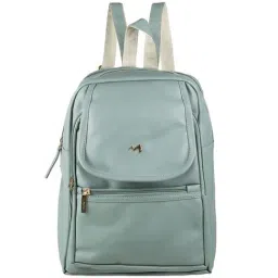 Metro Green Synthetic Medium Backpack-13