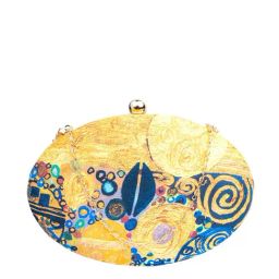 NR by Nidhi Rathi Yellow Fabric Clutch-image-93