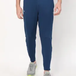 Dida Blue Polyster Regular Fit Solid Trackpant-image-55