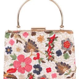 Horra Off White Embellished Clutch-picture-17