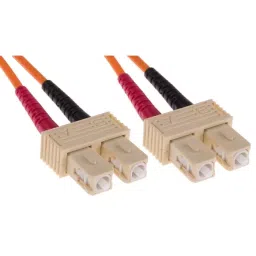 RS PRO Fibre Optic Cable SC to SC Duplex Multi Mode OM2 50/125 μm Orange 3 m, 5367213-image-86