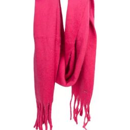 Kazo Pink Solid Scarf-picture-26