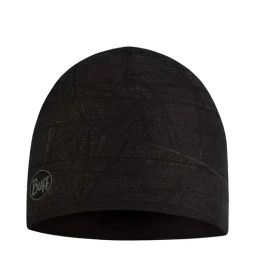 BUFF Ecostretch Black Solid Beanies-image-8