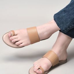 DressBerry Women One Toe Flats-image-95
