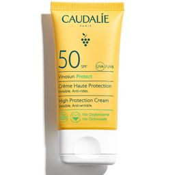 Caudalie Vinosun Protect SPF50 Invisible Anti-Wrinkle High Protection Cream - 50ml-image-3