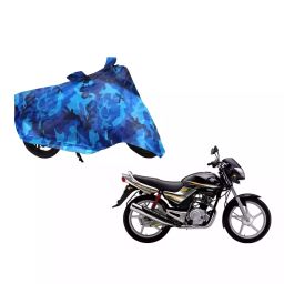 Auto Pearl Waterproof Two Wheeler Cover For Yamaha Libero G5 (Blue)-image-6
