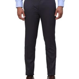 Raymond Blue Slim Fit Trousers-image-88