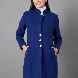Club York Navy Polyester Blend Regular Fit Formal Jackets-40