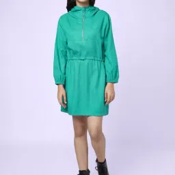 Coolsters by Pantaloons Kids Green Cotton Regular Fit Full Sleeves Dress-image-70