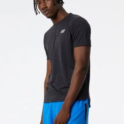 New Balance Black Regular Fit Sports T-Shirt-image-85