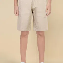 Allen Solly Junior Kids Beige Cotton Printed Shorts-picture-19