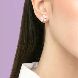 Sohi Gold Plated Designer Stone Casual Stud Earrings-image-25