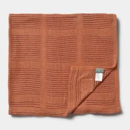 MiArcus Brown Viscose 10 TC Checks Baby Blanket-image-49