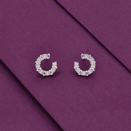 Kai Jewel Crystals Casual Silver Stud Earrings-image-28