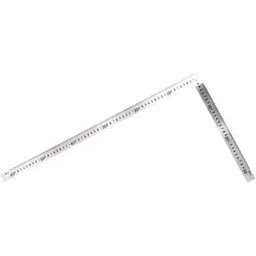 Shinwa Rules Medium Stainless Steel Square Scale, 68536124-12