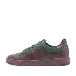 Rare Rabbit Men's Brown & Green Sneakers-image-45