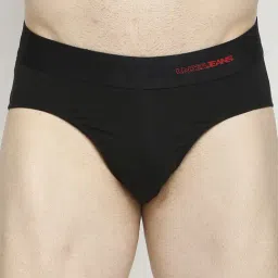 UnderJeans by Spykar Black Regular Fit Briefs-image-97