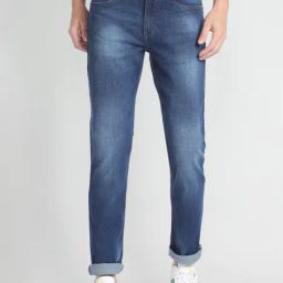 U.S. Polo Assn. Denim Co. Dark Blue Slim Tapered Fit Jeans-image-42