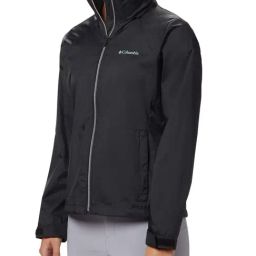 Columbia Black Hooded Casual Jacket-picture-10