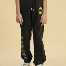 Kidsville Batman Printed Regular Fit Joggers For Boys-image-8