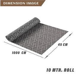 Aura Grey Set of 1 Regular Shelf Liner Organisers image 3