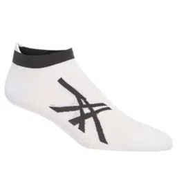 Asics Light Mesh Ankle White Printed Unisex Socks-image-10