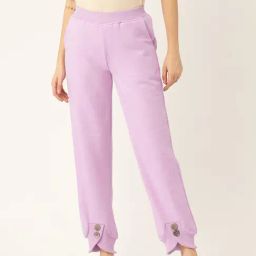 BRINNS Lavender Regular Fit Mid Rise Joggers-image-25