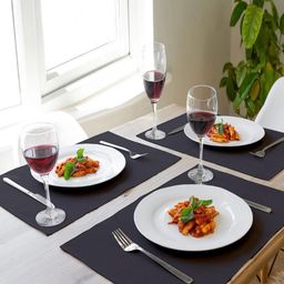 Lushomes 4-Pcs Grey Pure Cotton Table Placemats-image-32