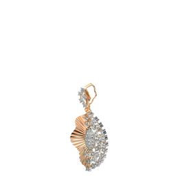 VALANOVA 14K Gold pendant 2.27gms with Certified Lab Grown Diamond 0.41cts-image-37