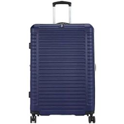 Tommy Hilfiger Navy 8 Wheel Large Hard Cabin Trolley - 53 cm-image-61