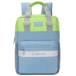 Uppercase Vegan 17 Ltrs Teal Blue Medium Laptop Backpack-46