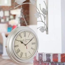 CHRONIKLE Silver Iron Wall Clock-picture-22