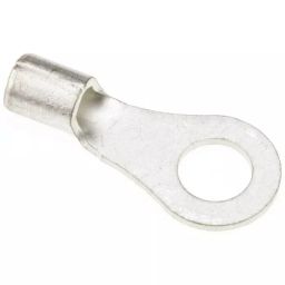 JST (JAPAN SOLDERLESS TERMINALS) R Uninsulated Ring Terminal 6mm Stud Size 2.6mm² to 6.6mm² Wire Size, 5.5-6 (Pack of 100 Pcs)-image-2