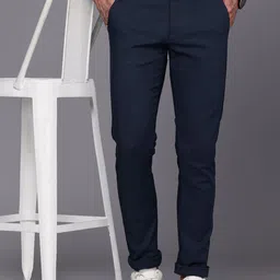 Allen Solly Men Slim Fit Smart Casual Trousers-image-86