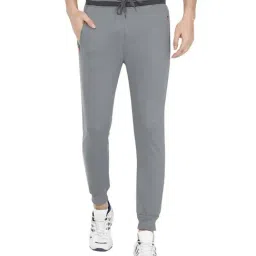 Jockey AM05 Grey Super Combed Cotton Rich Joggers with Zipper Pocket-picture-25