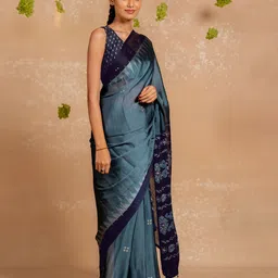 KALINI Printed Saree with Blouse Piece-37
