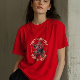 GRACE & JACK Graphic Printed Round Neck Short Sleeves Regular Fit T-Shirt-image-62