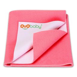 OYO BABY Waterproof Instant Dry Sheet Baby Bed Protector Extra Absorbent Crib Sheet Extra Large Size 200 x 140 cm (Pack of 1)-28