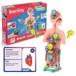 Smartivity Human Body STEM DIY Educational Toy - 117 Pieces-49