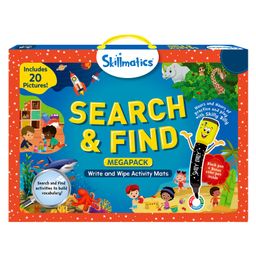 Skillmatics Preschool Learning Activity Search and Find Megapack Educational Game Perfect for Kids, Toddlers Who Love Toys Art and Craft Activities Gifts for Girls and Boys Ages 3 to 6-16