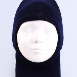 Pine Kids Solid Color Woollen Monkey Cap  - Navy Blue-image-94