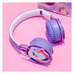 COZY VIBES Cute Unicorn USB Wireless Bluetooth Headset - PACK OF 1- COLOR MAY VARY-12