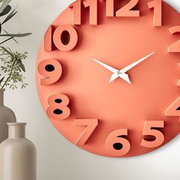 Home Centre Pink Wall Clock-image-92